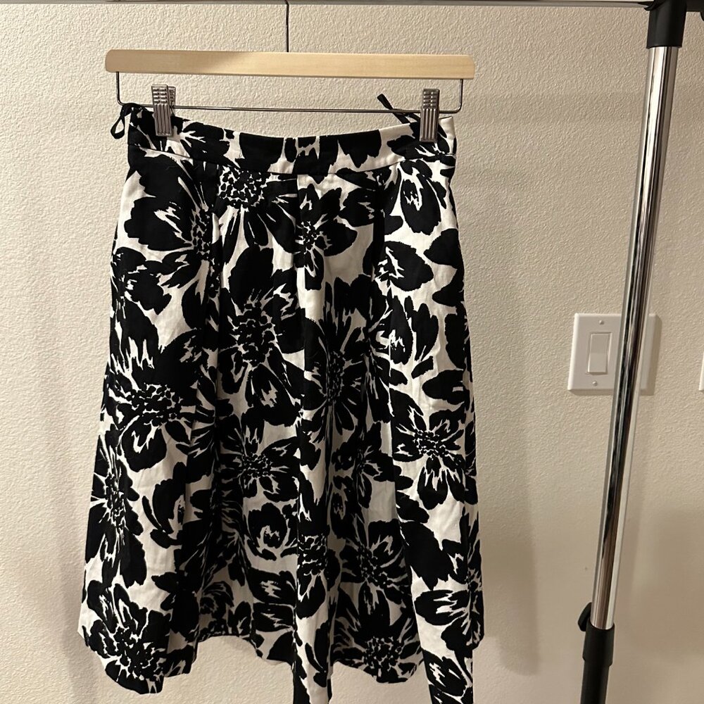Kew 159 Black and White Skirt Size 8 - Picture 9 of 16